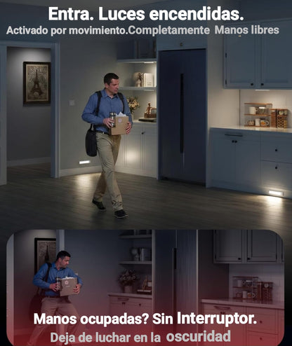 Luz LED con sensor de movimiento USB